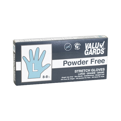 Valugards Poly Stretch Clear Large Glove, 10 x 100 x 100 each Case - Disposables
