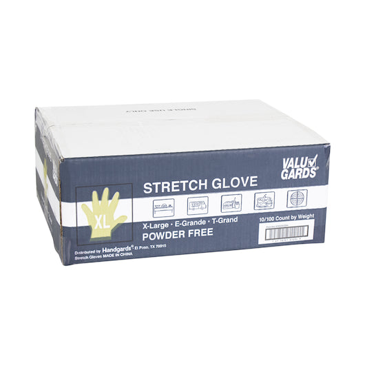 Valugards Poly Stretch Clear Extra Large Glove, 10 x 100 x 100 each Case - DOT product image 6