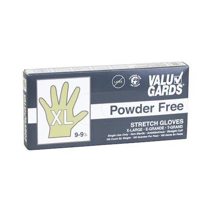 Valugards Poly Stretch Clear Extra Large Glove, 10 x 100 x 100 each Case - Disposables