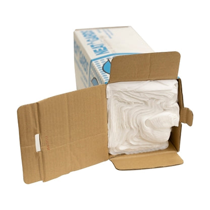 Handgards Heavy Duty Embossed White Poly Apron, 1 x 100 x 100 each Case - DOT product image 3