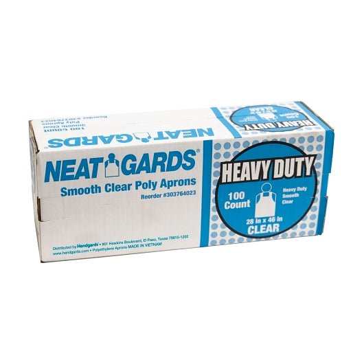 Neatgards Heavy Duty Smooth Clear Poly Apron, 1 x 100 x 100 each Case - DOT product image 5