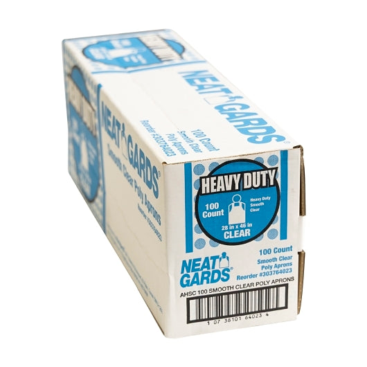 Neatgards Heavy Duty Smooth Clear Poly Apron, 1 x 100 x 100 each Case - DOT product image 6