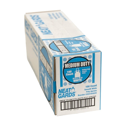 Hgi Medium Duty Smooth White Poly Apron, 1 x 100 x 100 each Case - DOT product image 6