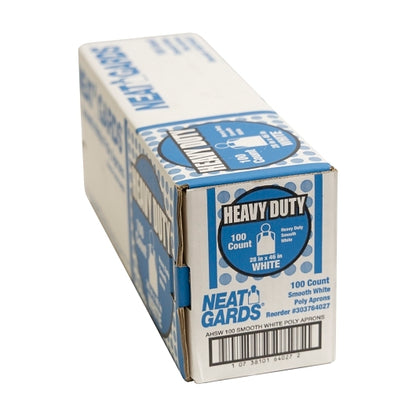Hgi Heavy Duty Smooth White Poly Apron, 1 x 100 x 100 each Case - DOT product image 6