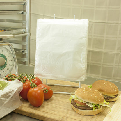 Bag Clear High Density Clear Saddle Sandwich Bag 7.5 x 7.5, 1 x 2000 x 2000 each Case - GS1 product-in-use image