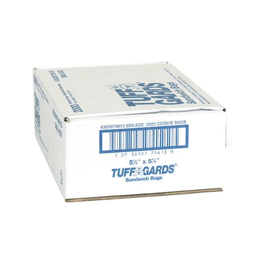 Handgards 5.5 Inch X 5.5 Inch High Density Clear Saddle Printed Cookie Bag, 1 x 2000 x 2000 each Case - DOT product image 2