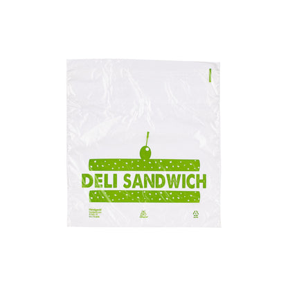 Handgards High Density Saddle Printed Deli Bag, 1 x 2000 x 2000 each Case - Food Wrap Bags
