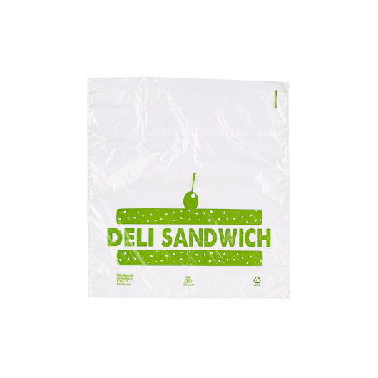 Handgards High Density Saddle Printed Deli Bag, 1 x 2000 x 2000 each Case - Food Wrap Bags