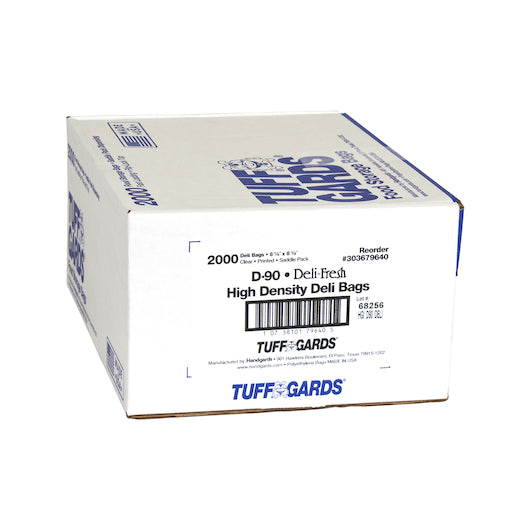 Handgards High Density 8.5 Inch X 8.5 Inch Printed Deli Fresh High Density Saddle Deli Bag, 1 x 2000 x 2000 each Case - DOT product image 2