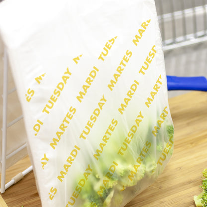 Valugards BAG HIGH DENSITY SADDLE PREPORTION BAG PRINTED TUESDAY YELLOW, 1 x 2000 x 2000 each Case - DOT product image 6