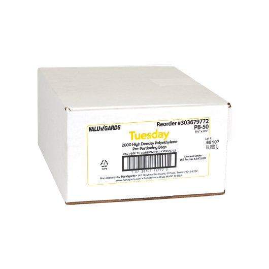 Valugards BAG HIGH DENSITY SADDLE PREPORTION BAG PRINTED TUESDAY YELLOW, 1 x 2000 x 2000 each Case - DOT product image 3
