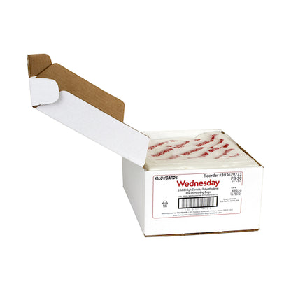 Valugards BAG HIGH DENSITY SADDLE PREPORTION BAG PRINTED WEDNESDAY RED, 1 x 2000 x 2000 each Case - DOT product image 3
