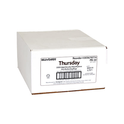 Valugards BAG HIGH DENSITY PREPORTION BAG PRINTED THURSDAY BROWN, 1 x 2000 x 2000 each Case - DOT product image 2