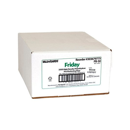 Valugards BAG HIGH DENSITY SADDLE PREPORTION BAG PRINTED FRIDAY GREEN, 1 x 2000 x 2000 each Case - DOT product image 3