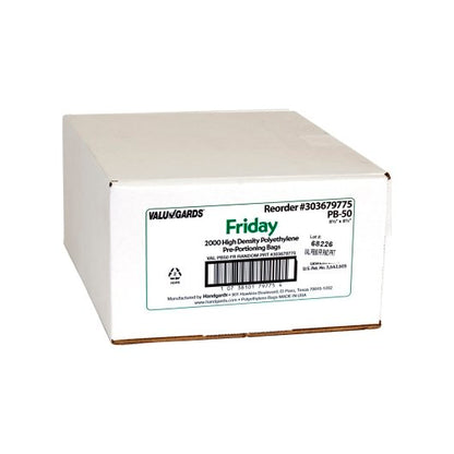 Valugards BAG HIGH DENSITY SADDLE PREPORTION BAG PRINTED FRIDAY GREEN, 1 x 2000 x 2000 each Case - DOT product image 3