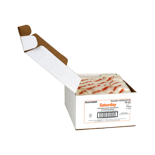 Handgards Hgi High BAG HIGH DENSITY PREPORTION BAG PRINTED SATURDAY ORANGE, 1 x 2000 x 2000 each Case - DOT product image 4