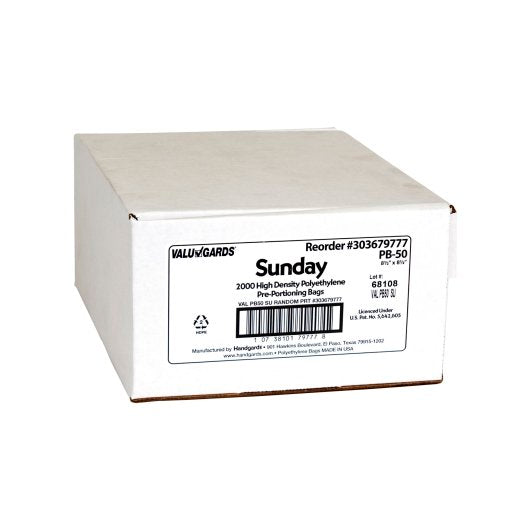 (Price/Case)Hgi 303679777 Bag High Density Preportion Bag Printe - DOT product image 3