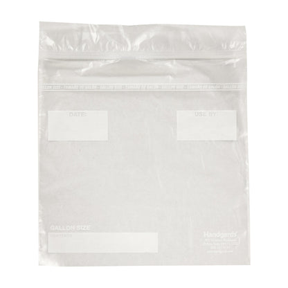 Handgards High Density Recloseable Clear Flat Stack Gallon Freezer Bag, 1 x 250 x 250 each Case - Food Wrap Bags