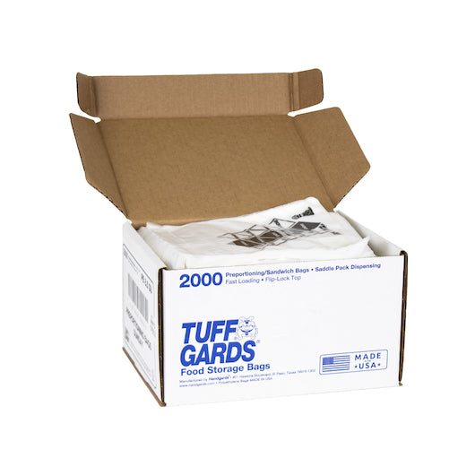 Handgards 2M High Density Black Sunday Preportioning Bag, 1 x 2000 x 2000 each Case - DOT product image 4