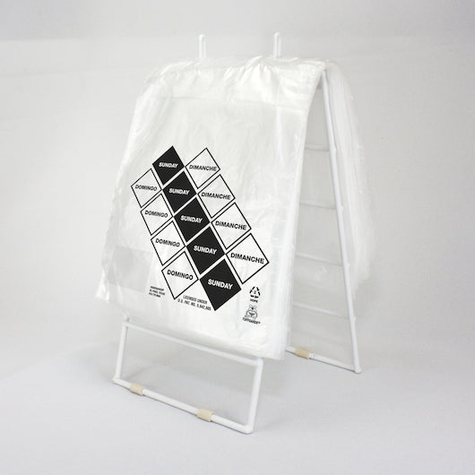 Handgards 2M High Density Black Sunday Preportioning Bag, 1 x 2000 x 2000 each Case - DOT product image 5