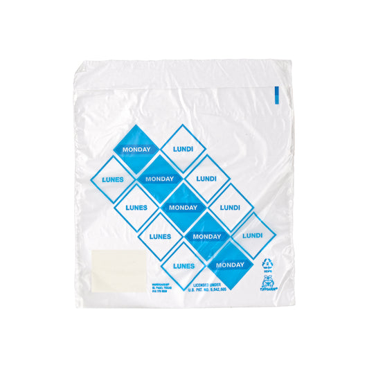 Handgards 2M High Density Blue Monday Preportioning Bag, 1 x 2000 x 2000 each Case - Food Wrap Bags