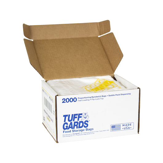 Handgards 2M High Density Yellow Tuesday Preportioning Bag, 1 x 2000 x 2000 each Case - DOT product image 4