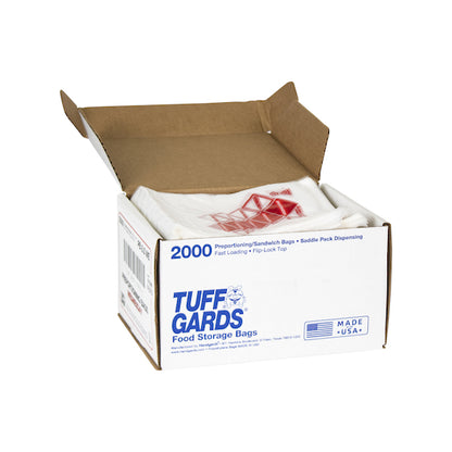 Handgards High Density 2M High Density Red Wednesday Preportioning Bag, 1 x 2000 x 2000 each Case - DOT product image 3