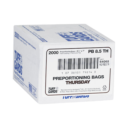 Handgards 2M High Density Brown Thursday Preportioning Bag, 1 x 2000 x 2000 each Case - DOT product image 2
