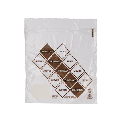 Handgards 2M High Density Brown Thursday Preportioning Bag, 1 x 2000 x 2000 each Case - Food Wrap Bags