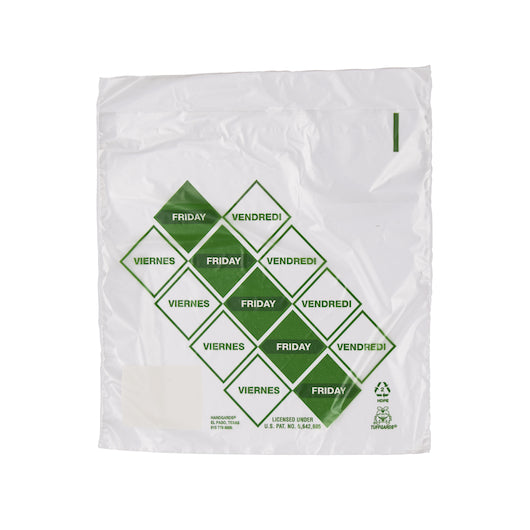 Tuffgards 2M High Density Green Friday Preportioning Bag, 1 x 2000 x 2000 each Case - Food Wrap Bags