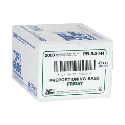 Tuffgards 2M High Density Green Friday Preportioning Bag, 1 x 2000 x 2000 each Case - DOT product image 3