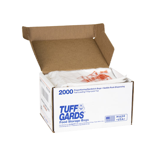 Handgards 2M High Density Orange Saturday Preportioning Bag, 1 x 2000 x 2000 each Case - DOT product image 4