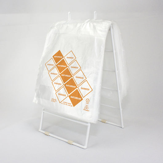Handgards 2M High Density Orange Saturday Preportioning Bag, 1 x 2000 x 2000 each Case - DOT product image 5