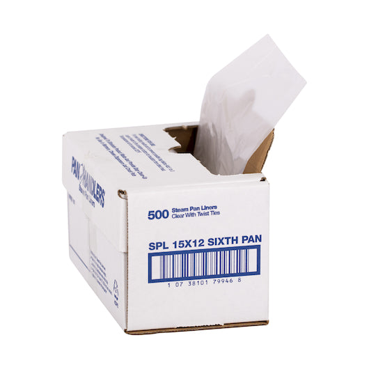 Handgards PAN LINER STEAM 15X12X12 SIXTH PAN, 1 x 500 x 500 each Case - DOT product image 4