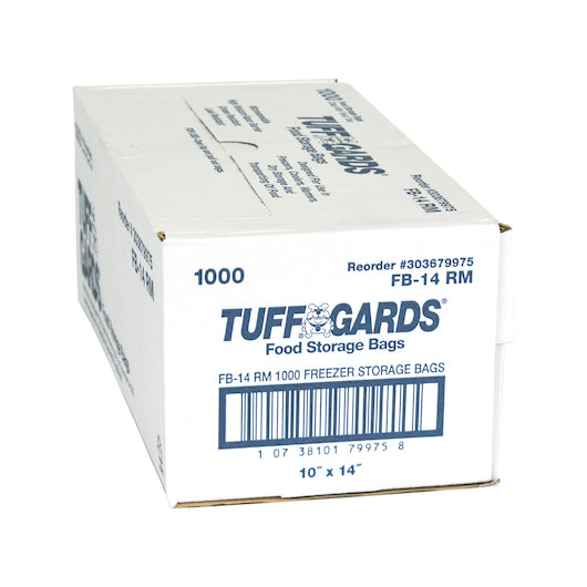 Hgi Food Storage Tie Closure Clear High Density Roll Pack 10 Inch X 14 Inch Freezer Storage Bag, 1 x 1000 x 1000 each - DOT product image 2