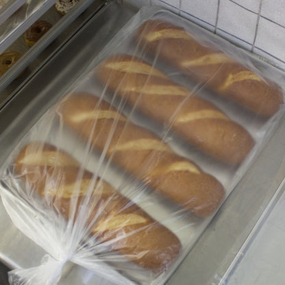 Hgi High Density Roll Pack With Twist Tie Closure 27 Inch X 37 Inch Clear Flat Bun Pan Bag, 1 x 200 x 200 each Case - DOT product image 6