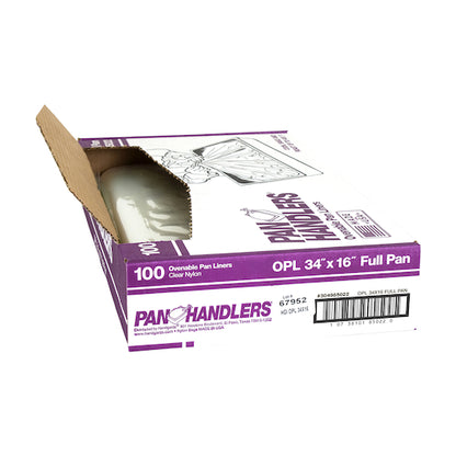 Handgards Ovenable Pan Handlers 34 Inch X 16 Inch Full Size 400 Degree Ovenable Pan Liner, 1 x 100 x 100 each Case - DOT product image 5