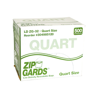 Hgi Low Density Recloseable 7 Inch X 8 Inch Quart Storage Bag, 1 x 500 x 500 each Case - DOT product image 4