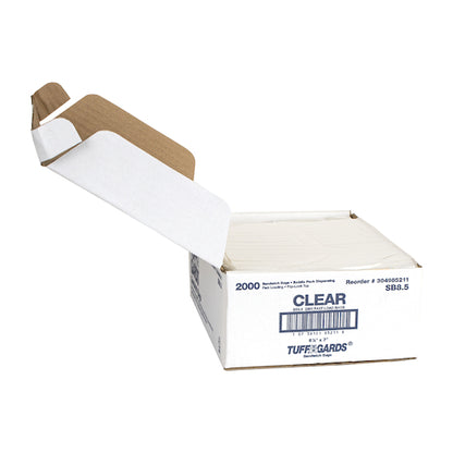 Tuffgards 6.5"X7" Sandwich Bag, 10 x 200 x 200 each Case - GS1 open-case image