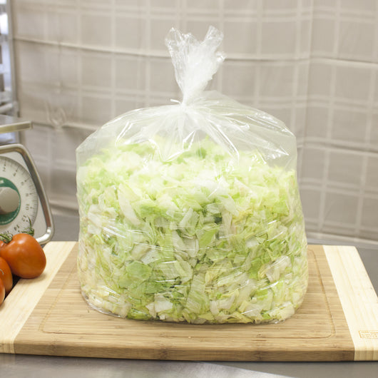 Bag Clear Food 10 Inch X 8 Inch X 24 Inch 1.2ML Roll Pack Clear Food Storage Bag, 1 x 500 x 500 each Case - GS1 product-in-use image
