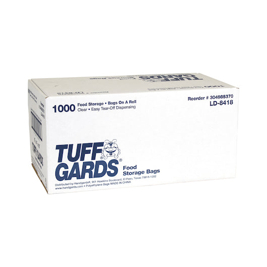 Handgards Low Density BAG LOW DENSITY POLY ROLL PACK 8X4X18 1.2ML., 2 x 500 x 500 each Case - DOT product image 4
