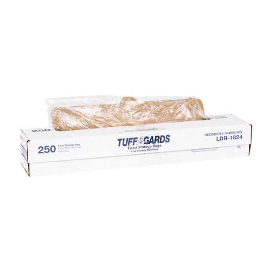 Handgards 18 Inch X 24 Inch Low Density Roll Pack Food Storage Bag, 1 x 250 x 250 each Case - DOT product image 3