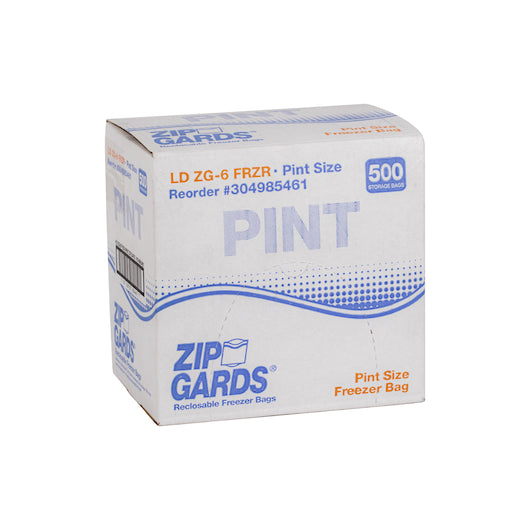 Zipgards ZIPGARD FREEZER BAG PINT ZG6, 1 x 500 x 500 each Case - DOT product image 2