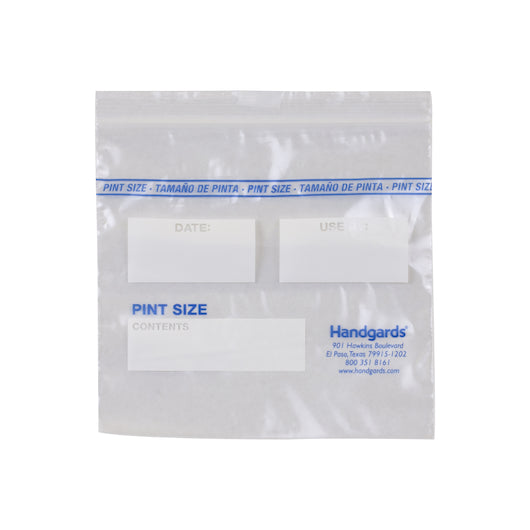 Zipgards Zipgard Freezer Bag Pint Zg6, 1 x 500 x 500 each Case - Disposables