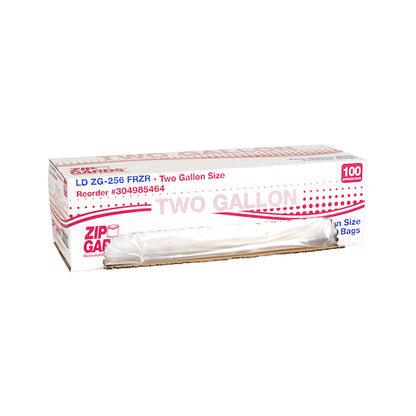 Zipgards ZIPGARD FREEZER BAG TWO GALLON 2.7MIL, 1 x 100 x 100 each Case - GS1 open-case image