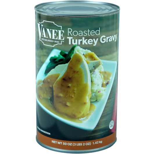 Turkey Roasted Gravy Roasted Turkey Gravy, 12 x 50 oz Case - GS1 inner-pack image