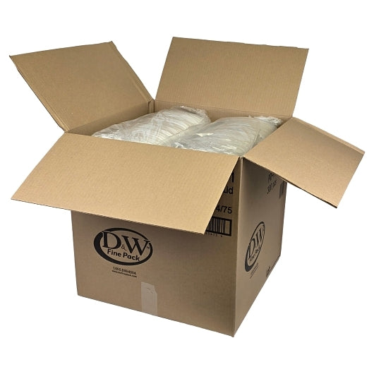 Forum Clear Plastic Forum 9 Inch Low Dome Vented Plate, 4 x 75 x 75 each Case - DOT product image 5