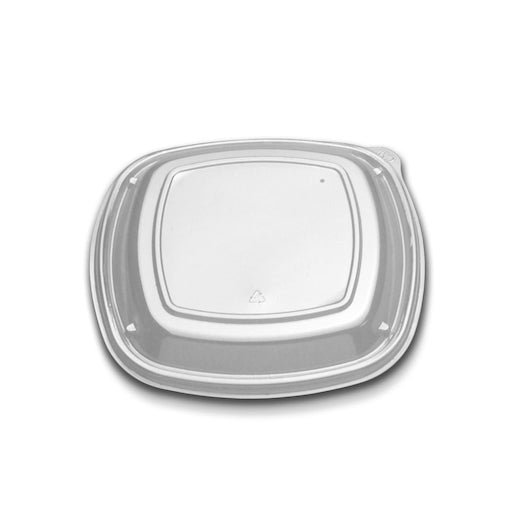 Forum Clear Plastic Forum 9 Inch Low Dome Vented Plate, 4 x 75 x 75 each Case - DOT product image 6