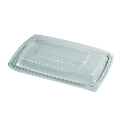 D & W Entree 10.25 Inch Oblong Flat Rim Vented Lid Cover, 4 x 60 x 60 each Case - DOT product image 3