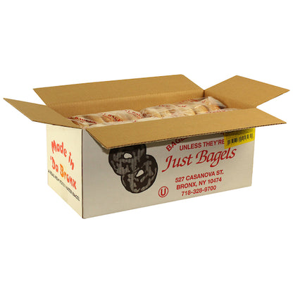 Just Bagels Sliced Whole Wheat Bagels, 8 x 6 each Case - DOT product image 2